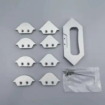 

New High-quality Corner Radius Trimming Tool Aluminum Alloy Woodworking Trimming Tool Set Portable Support Wholesale