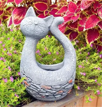 

Pastoral Style Retro Do Old Resin Simulation Animal Ventilation Succulent Plant Flower Pot Creative Courtyard Ornaments X2428