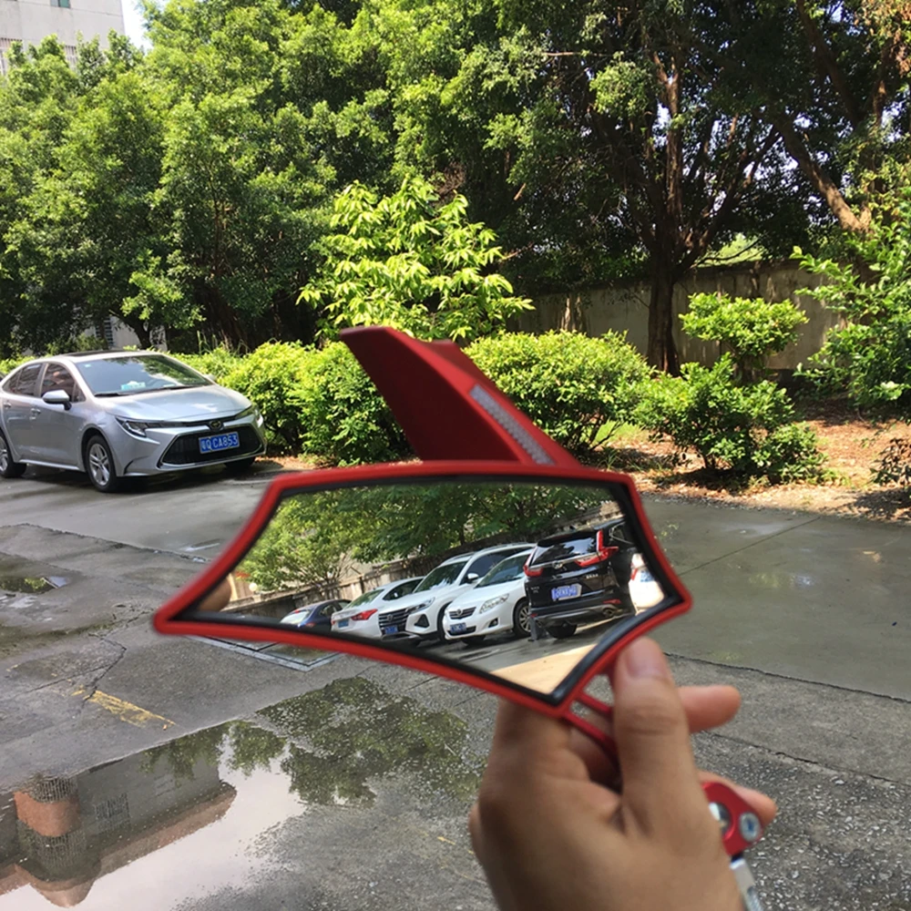 Motorcycle RearView Mirrors 2Pcs Motorcycle Left Right Side 8MM 10MM RearView Mirrors Changable Screws Universial Yamaha Honda Kawasaki Suzuki