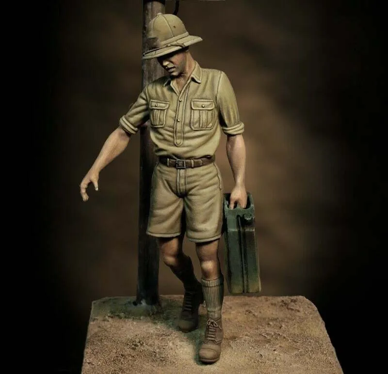 1/35 итальянский солдат (база не входит в комплект) набор для сборки фигурок из