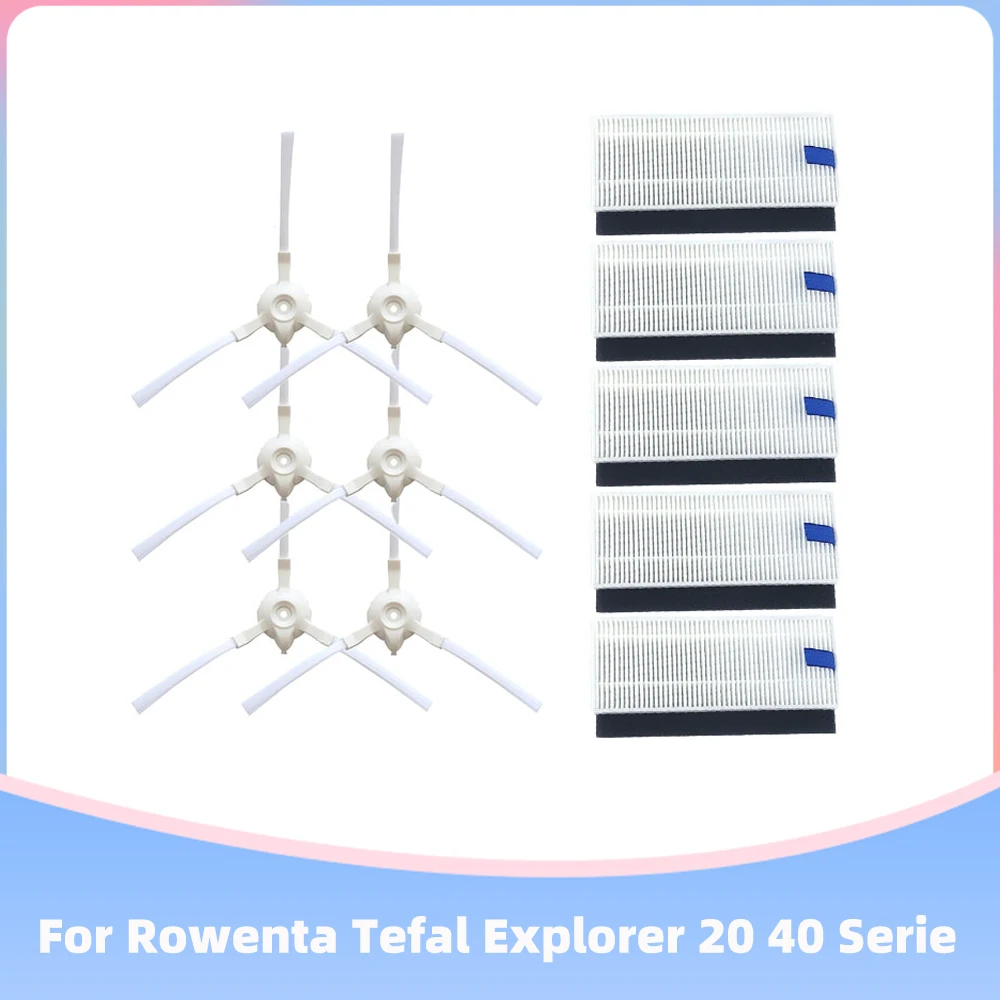 Аксессуары для боковой щетки фильтра Rowenta Tefal Explorer 20 40 Series Smart Force isweep x3 | Бытовая