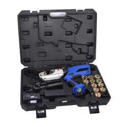 EC 400 Alicates hidráulicos recargables para el hogar, herramienta eléctrica de 18V, pinza de prensado, 16 400 mm2