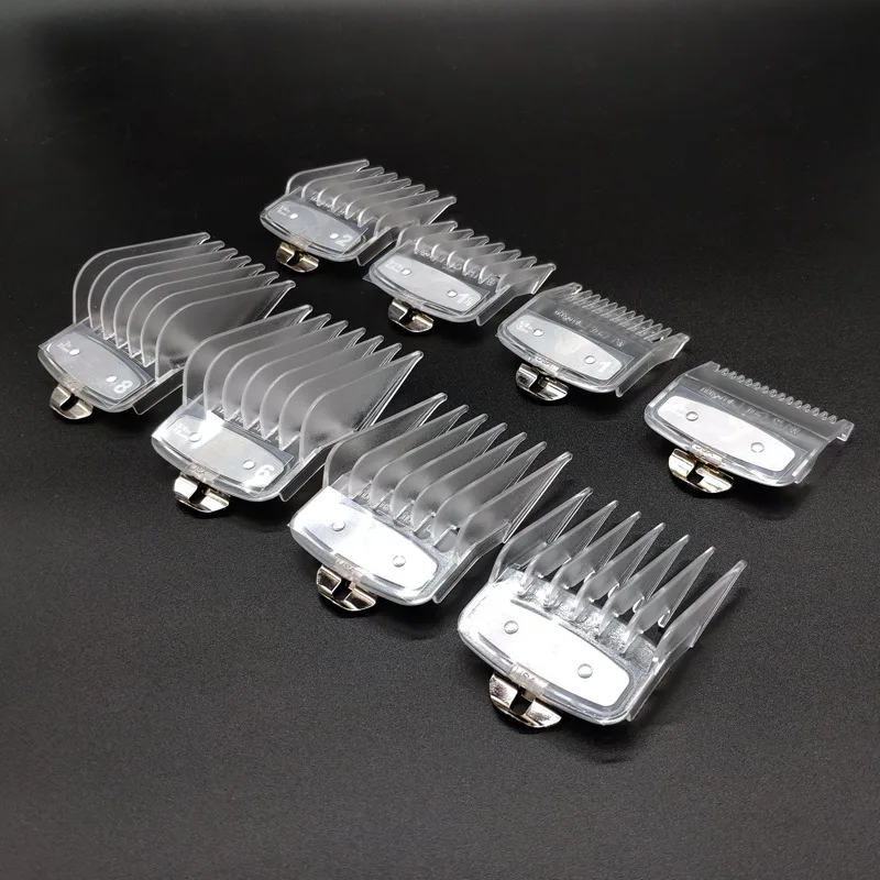 universal hair clipper cutting comb cover, barber shop trimmer protective gear accessory limit comb hairdressing tool