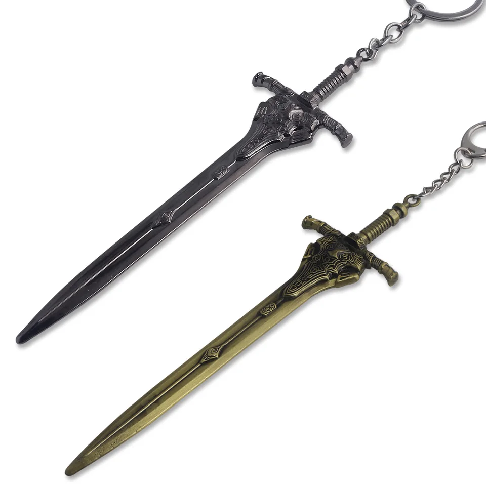 Game Dark Souls 3 Black Knight Sword Keychain Solaire Of Astora Keyring Pendant Menjewelry Key Chains Aliexpress
