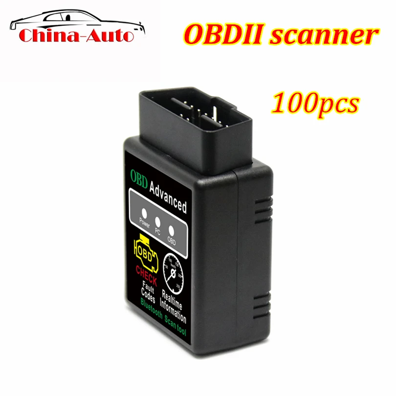 100 шт. V1.5 Супер Мини ELM327 Bluetooth ELM 327 PIC18F25K80 версия 1,5 OBD2/OBDII для Android Крутящий момент Автомобильный сканер кода