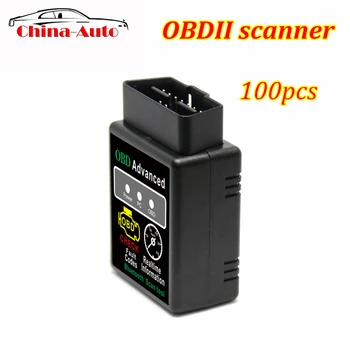 

100pcs V1.5 Super MINI ELM327 Bluetooth ELM 327 PIC18F25K80 Version 1.5 OBD2 / OBDII for Android Torque Car Code Scanner