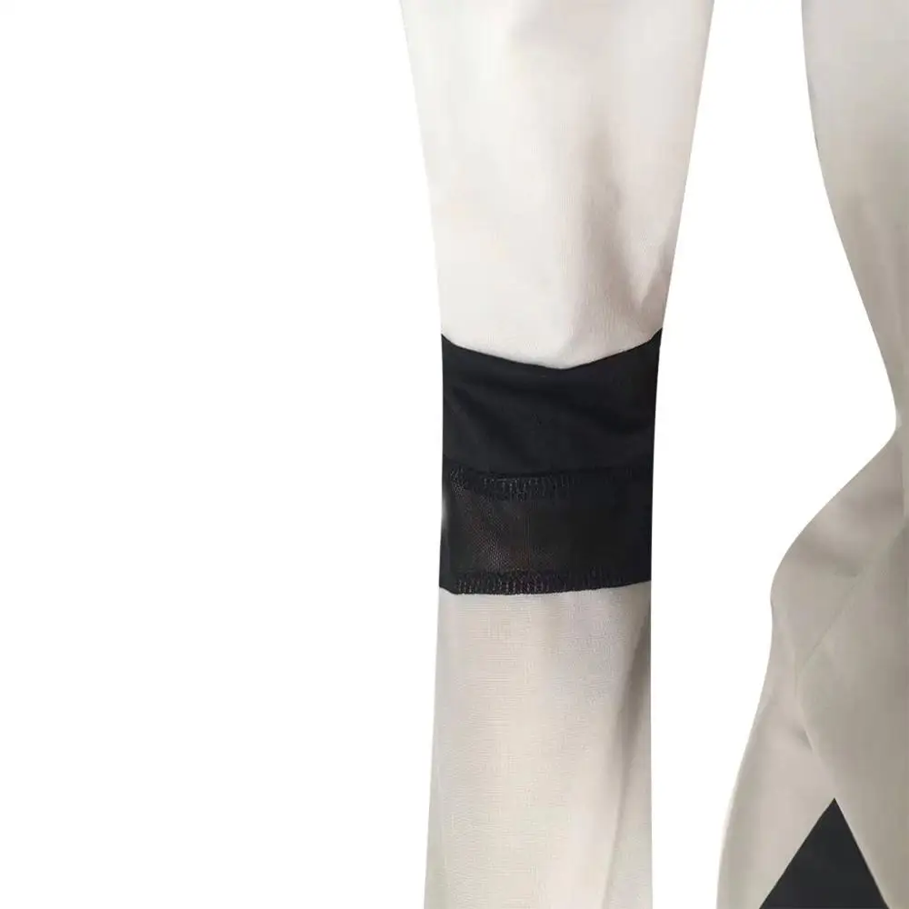 Женские комплекты Повседневный черно-белый свитер с длинными рукавами, брюки-карандаш, спортивный костюм, женский комплект одежды w