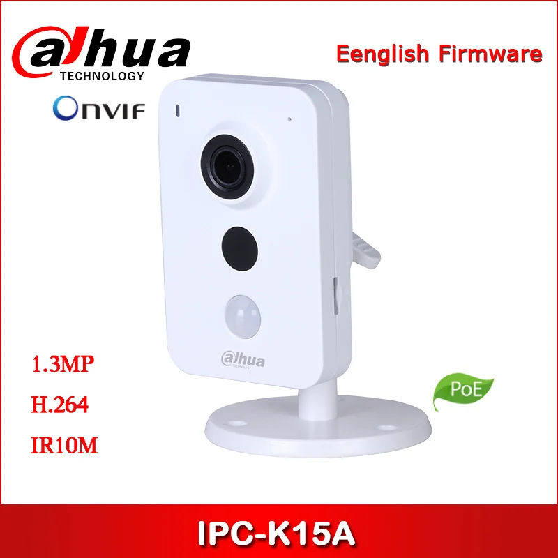 

Dahua IP camera 1.3MP IPC-K15A security camera IR K Series PoE Network Camera
