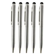 5 шт металлический стилус для сенсорного экрана для iPhone 4 4S iPad iPod touch samsung