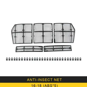 

Car Anti Insect Sunscreen Front Hood Grills Grille Net Mesh Frame Auto Parts for Toyota Land Cruiser 200 LC200 J200 2012-2018