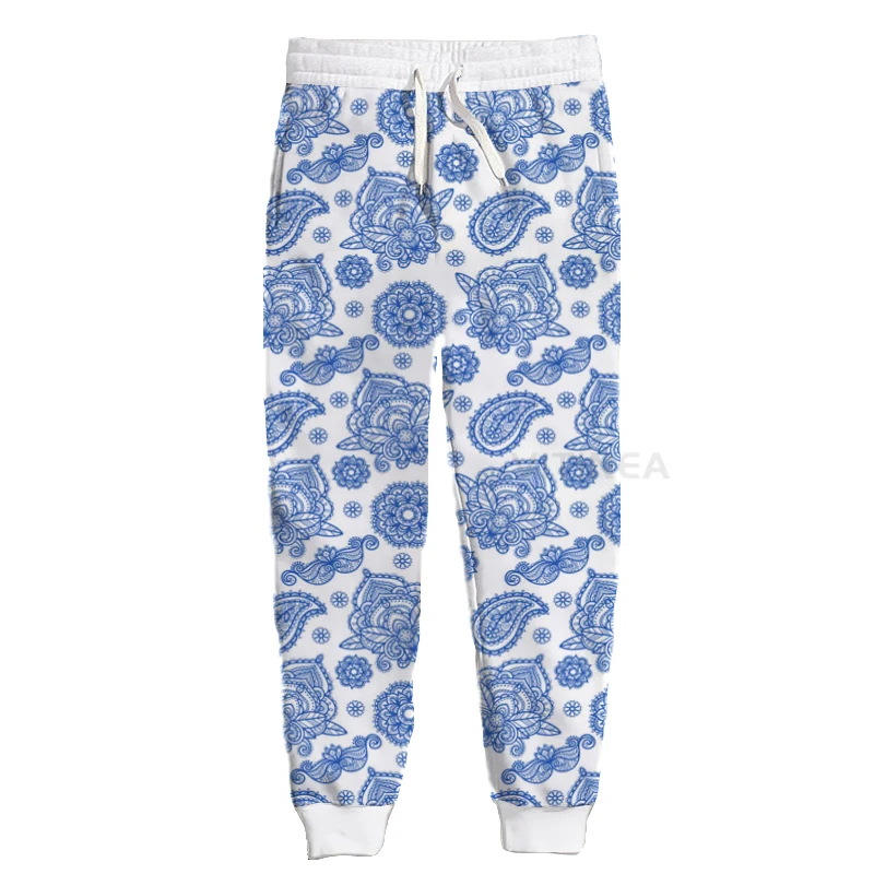 workout joggers New Fashion Graphic Spring Autumn Winter Hip Hop Casual Brand 3D Print Paisley Bandana Pants Polyester v5 golf pants