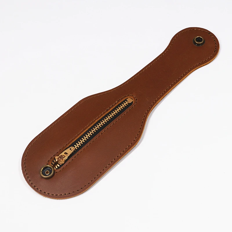 Genuine Cow Leather Multifunction Racket Sap Big Storage Jacksap Coin