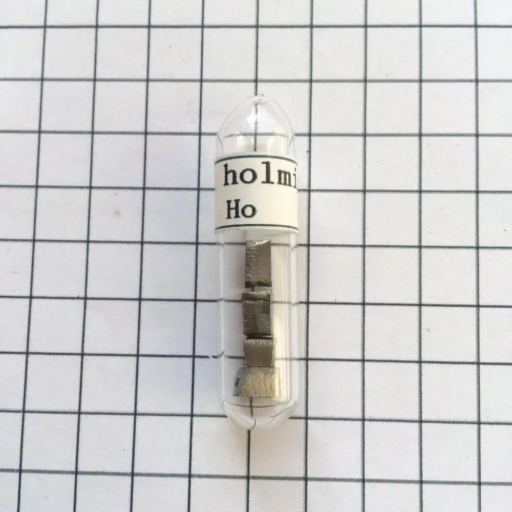 Holmium металл, Ho элемент 67 образец, 5 г в стеклянной ампуле