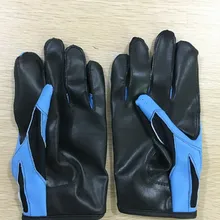 Профессиональные Футбольные Перчатки из силикагеля с рисунком ладони, Нескользящие износостойкие спортивные перчатки, футбольные перчатки в американском стиле