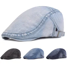 Мужская классическая Кепка Регулируемая Повседневная газетная Кепка для вождения Гольф s сетчатые береты шапки