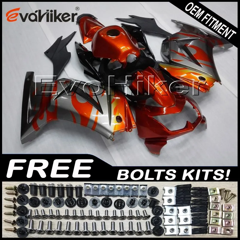 Custom fairing for ZX250R EX250 2008 2009 2010 2011 2012 ABS motor panels Body Kit Injection mold orange+gifts Custom fairing for ZX250R EX250 2008 2009 2010 2011 2012 ABS motor panels Body Kit Injection mold orange+gifts
