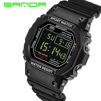 

SANDA Brand Wrist Watch Men Women G Style Waterproof Sport Military Watch Shock Men's Luxury Digital Watches Relogio Masculino