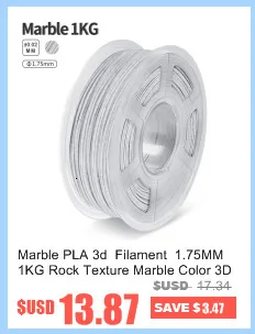 AW PLA 1.75mm 1kg Tolerance +/-0.02mm Filament Environmentally Friendly Non-toxic 100% No Bubble for FDM 3D Printer Materials