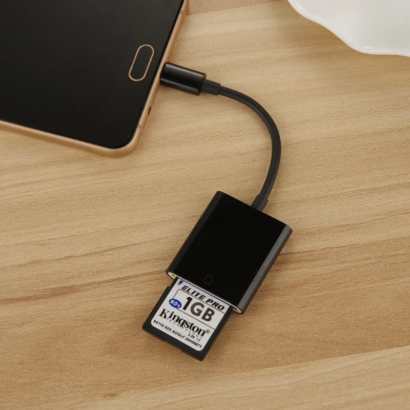 Адаптер для чтения карт памяти Micro USB на SD