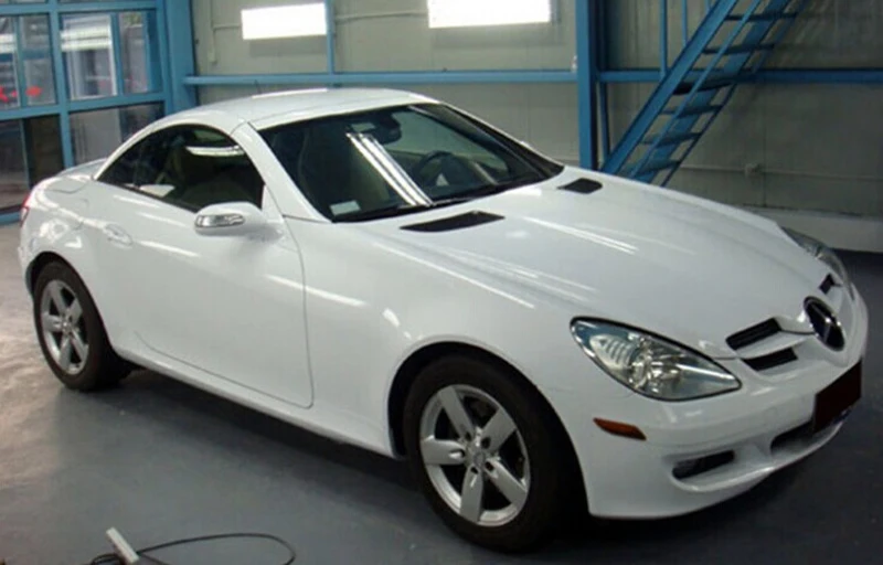 White Gloss Vinyl Wrap Sticker-4