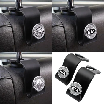 

1PCS Car Seat Headrest Hanger Hook Holder Storage Auto Fastener Clip For Renault KIA Opel Mitsubishi Subaru Ford Car Accessories