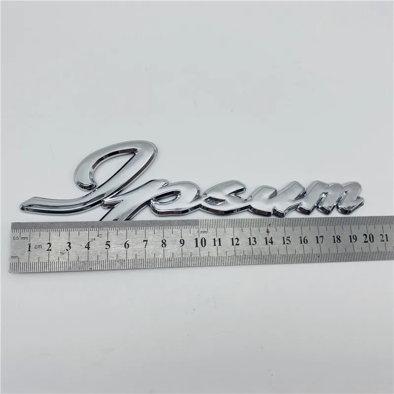 

Custom Chrome Logo For Toyota Ipsum XM10 Emblem Rear Trunk Badge Ornament Boot 1995-2001