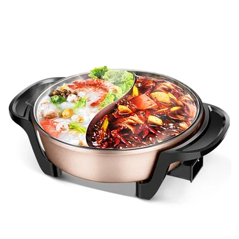 

Electric fire pot household plug-in multi-function electric cooker skillet wok cooking one