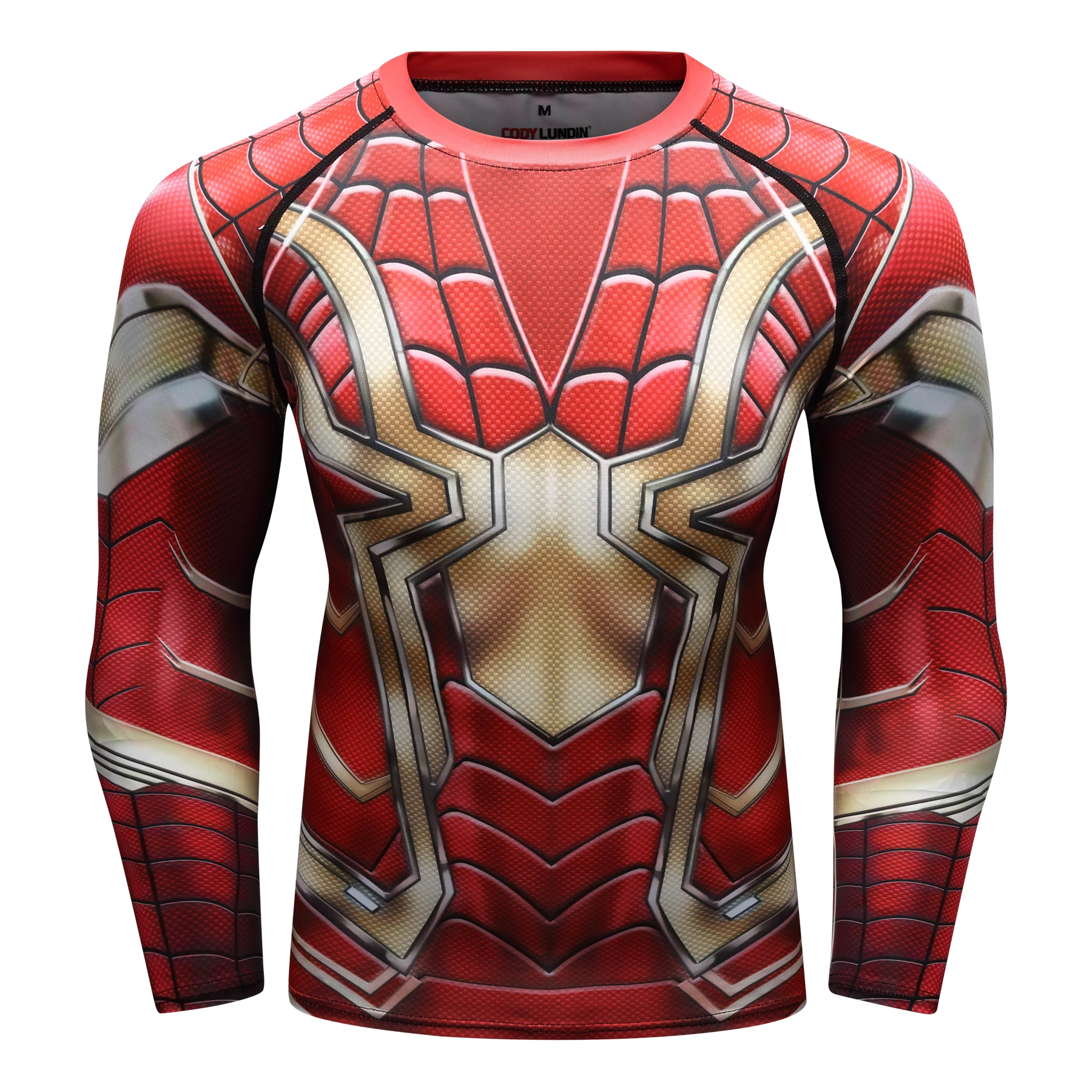 Superhero Spiderman Compression Shirts Men Sport Long Sleeve T-shirt  Sportswear Rashgard Jersey Gym Fitness T Shirt Men T Shirt - AliExpress