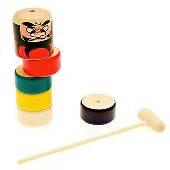 

Wooden Balancing Toy Cartoon Building Blocks Balancing Game Trick Kids Toy Desktop Education Toys For Kids