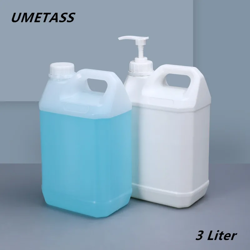 UMETASS 3 литровые квадратные пластиковые канистры для пищевых продуктов HDPE
