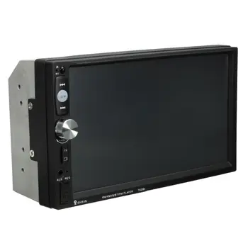 

7" Double 2DIN Car MP5 MP3 Player Bluetooth Touch Screen Stereo Radio HD +Camera