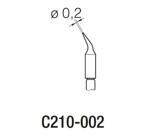 Оригинальные JBC C210-002 C210-009 паяльные наконечники