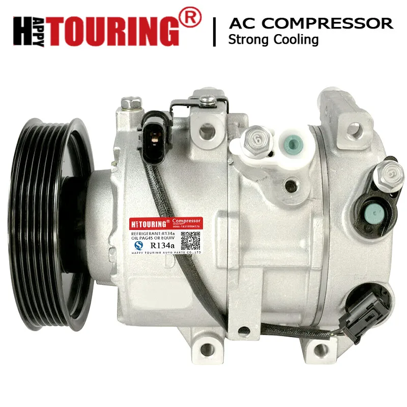 For hyundai air conditioner compressor Hyundai Genesis Coupe V6 3.8L 2013 2014 2015 2016 DVE16