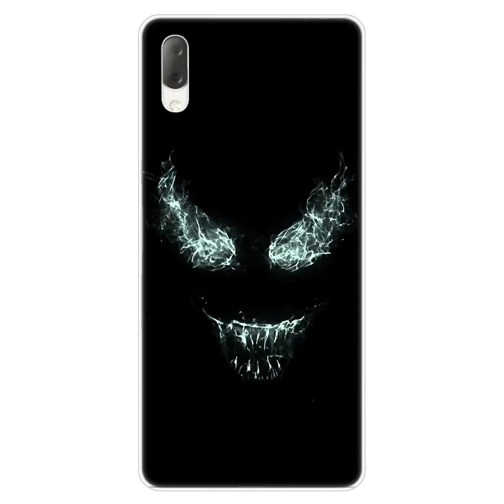 Venom Marvel Мода жесткий чехол для Sony Xperia L1 L2 L3 X XA XA1 XA2 XA3 ультра 10 плюс E5 XZ XZ1 XZ2 компактный XZ3 XZ5 2 20 крышка