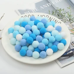 Colorful Fluffy Plush Craft Pom Poms for DIY Home Decoration and Kids' Toys (07253416)