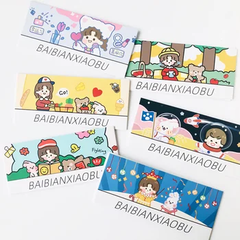 

4 Sheets /Pack Cute Girls and Cats Decoration Stickers DIY Diary Notebook Stickers