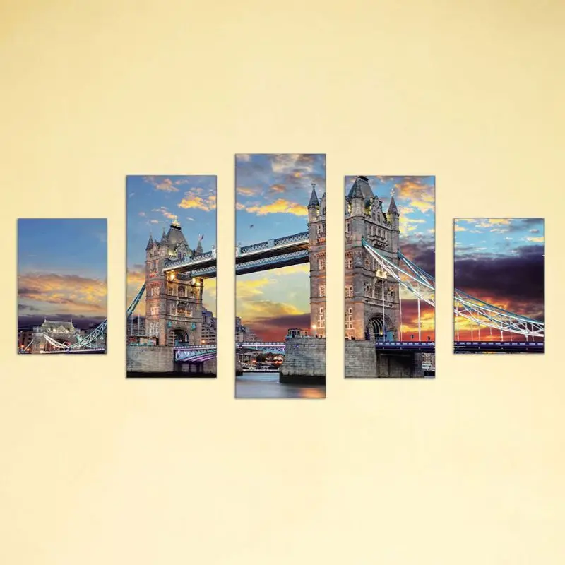 Castle DIY 5D Full Drill Diamond Painting Embroidery Cross Stitch Kit Rhinestone  Room Home Decor Craft Q6PE