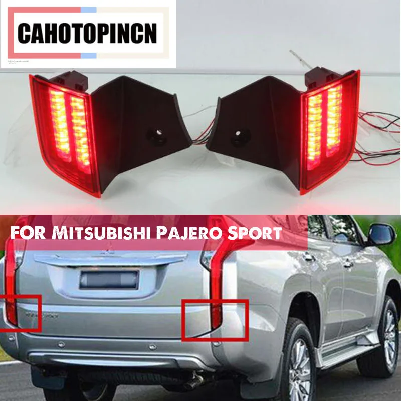 Для Mitsubishi Pajero Sport 2016 2017 Многофункциональный Автомобильный светодиодный задний