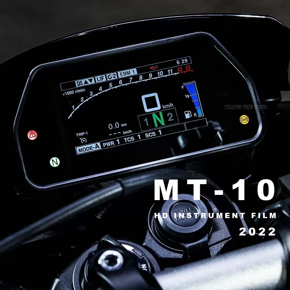 

Motorcycle Scratch Cluster Protection For yamaha mt 10 2022 accessories Mt10 sp accessory Instrument Film Screen Dashboard