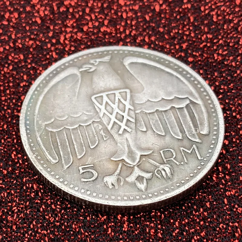Антикварная медная старинная Серебряная Памятная монета Wanderer