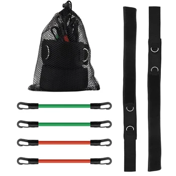 

Taekwondo Boxing Kick Pull Rope Gym Fitness Leg Resistance Band Training Tubes Strength Training Expander Workout