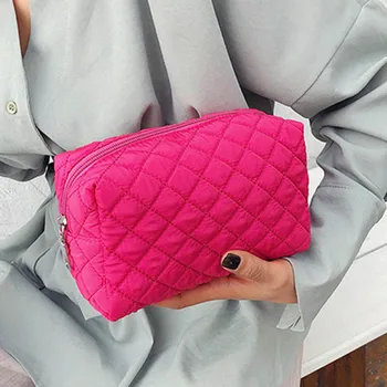 

Women Multifunction Travel Portable Cosmetic Bag Rhomboids Water Resistant Makeup Toiletry Pouch Best Sale-WT