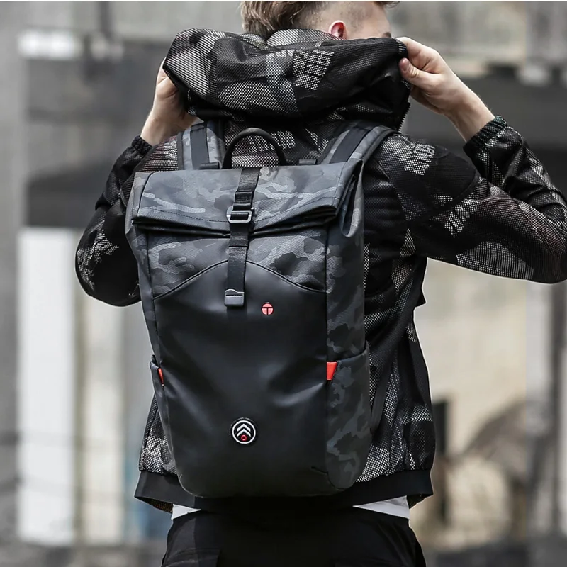 Tangcool mode sac à dos hommes 15.6 pouces sacs à dos d’ordinateur portable sacs imperméables pour les sacs de voyage en plein air adolescent sac d’école sac à dos