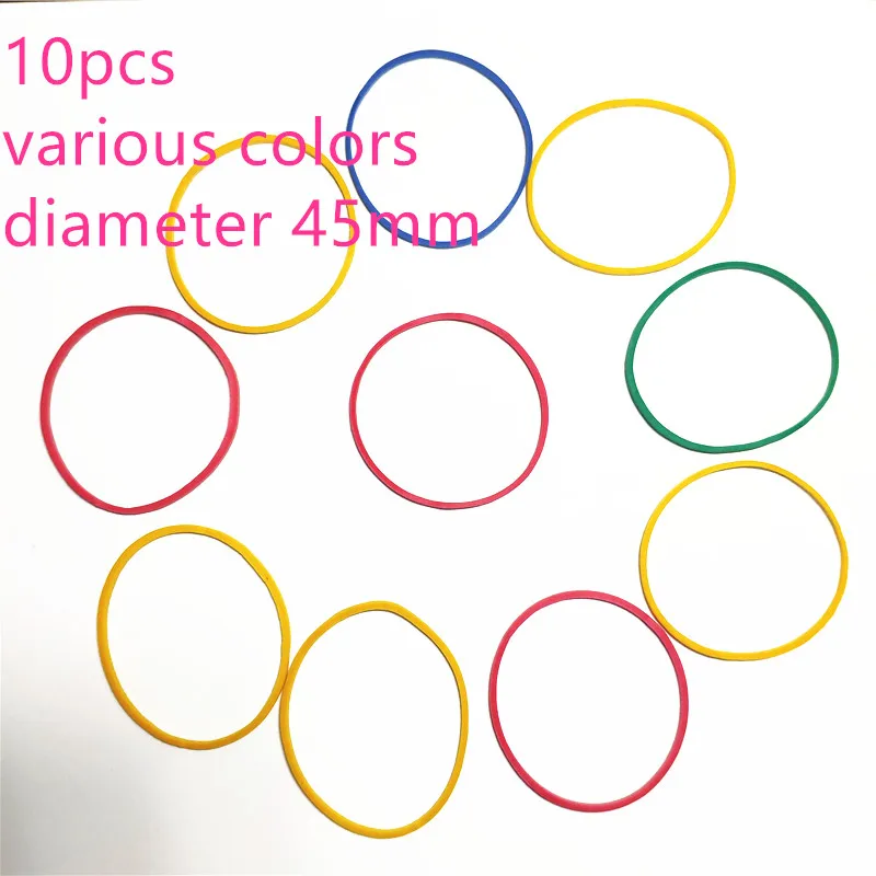 45mm various colors 16 видов 10 шт./компл. резинкой шкив коробки передач привода двигателя круглый Beslts игрушка «сделай сам» модуля двигателя автомобиля стрейч Droppshipping - Ширина: 45mm various colors