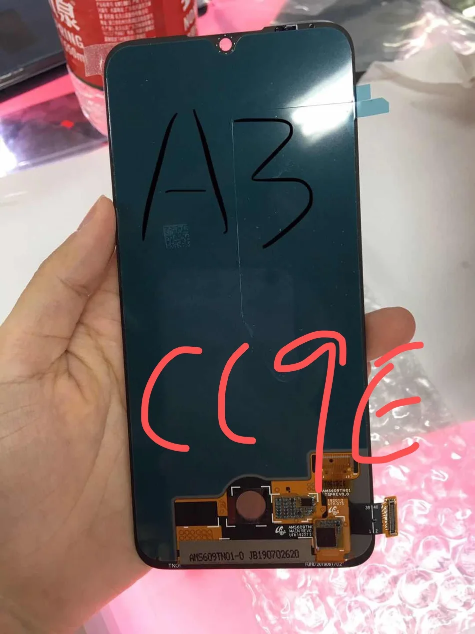 Сенсорный ЖК дисплей AMOLED для Xiaomi Mi A3 сенсорный экран MI 9 Lite CC9 CC9E с датчиком