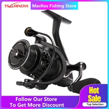 Tsurinoya ND 2000 3000 4000 5000 Spinning Reel Fishing 9BB 5.2: 1 Carp Fishing Spinning Reel Saltwater Carretel de Alumínio bobina(China)