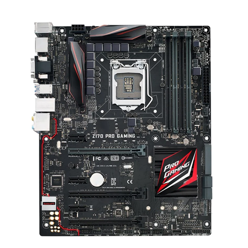 

For ASUS Z170 PRO GAMING Desktop motherboard Intel Z170 chipset LGA 1151 ATX DDR4 64GB SATA3.0 USB3.0 100% tested intact