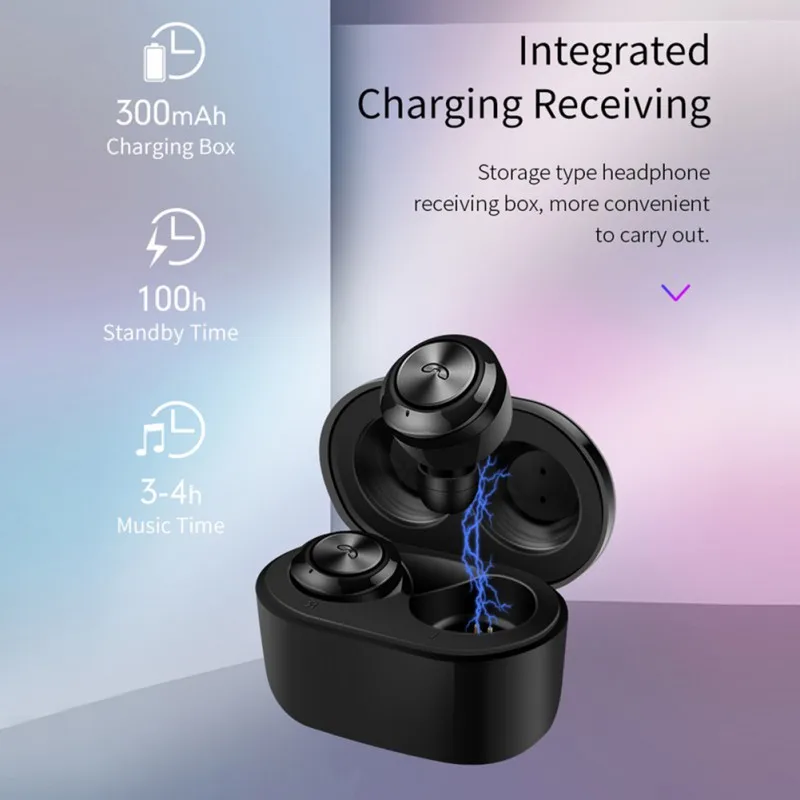 TWS Bluetooth 5 0 Earphones Wireless Stereo Bluebooth Earphone Handsfree Sports Earbuds For Phone