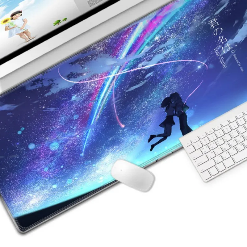 4 Gaming Mouse Pad Computer Gamer Mousepad Large Game Rubber No-slip Mouse Mat Anime Big Mause Pad for PC Laptop - Цвет: 4