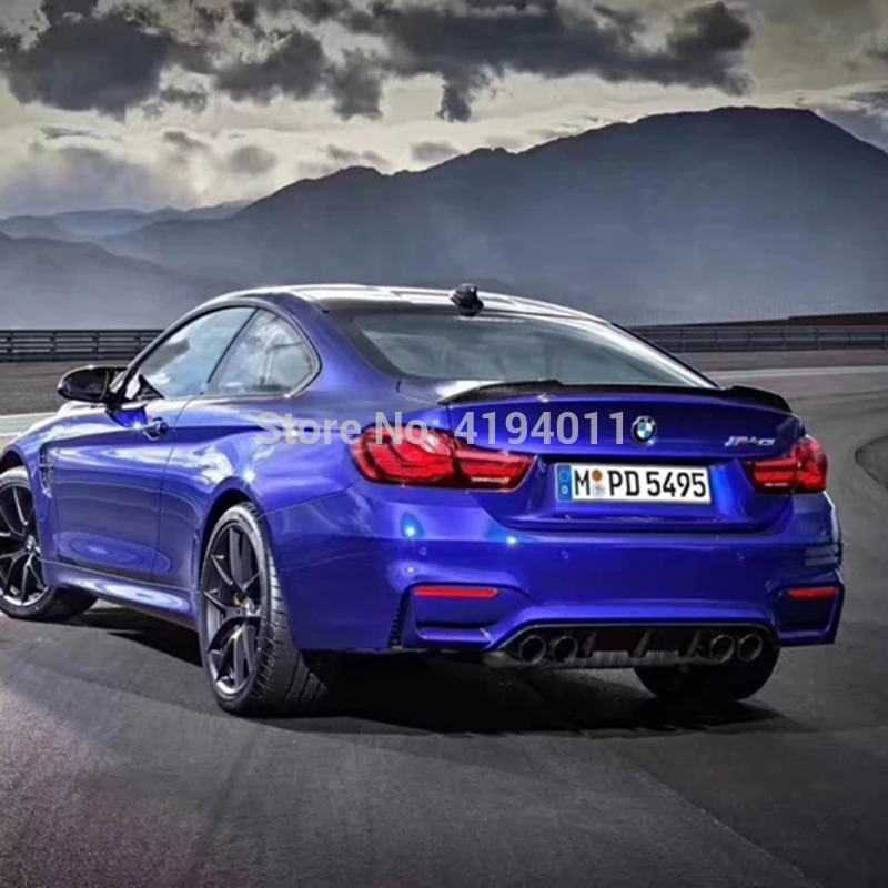 Модифицированный задний спойлер для багажника из углеродного волокна BMW F82 M4 2015